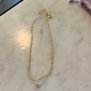 Kendra Scott Elegant Gold Layered Necklace